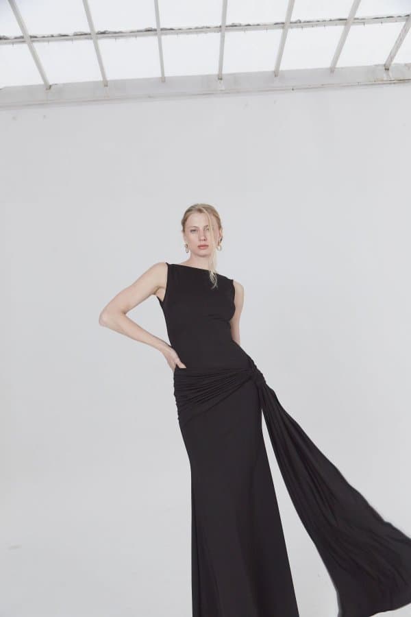 L544 Vestido largo Hit Milano