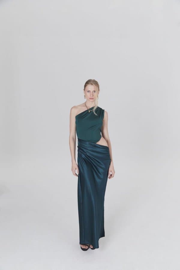 L548 Vestido largo Camelia combi