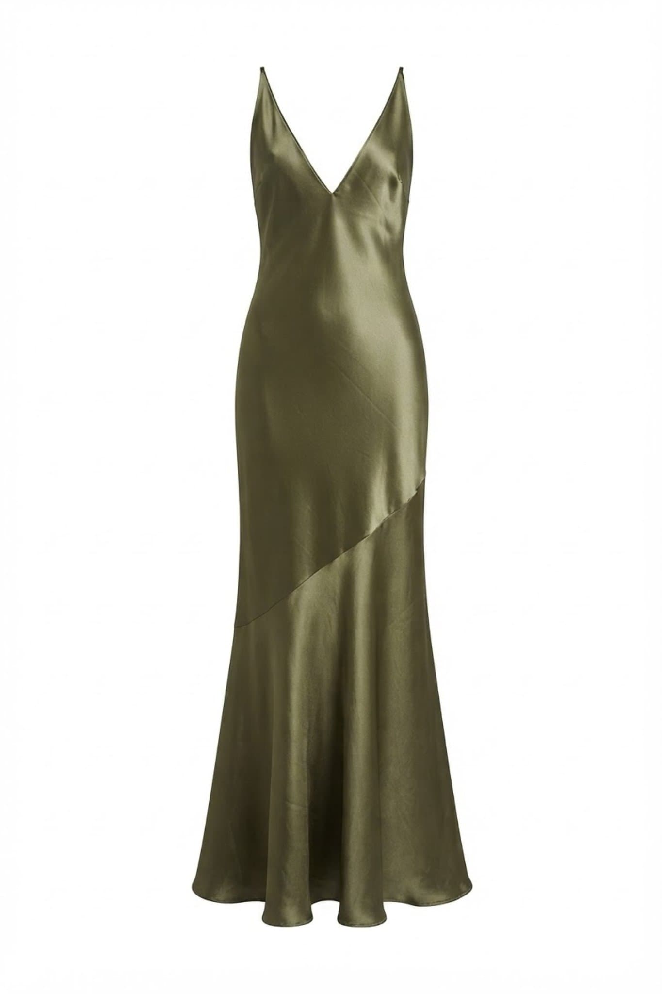 L560 Vestido largo Saten Grecia